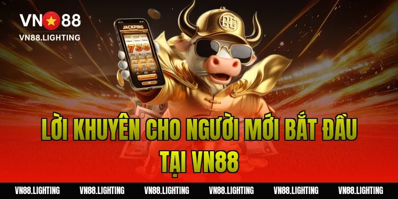 Lời khuyên cho người mới bắt đầu tại VN88