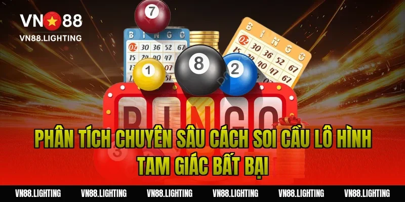 Phân tích chuyên sâu cách soi cầu lô hình tam giác bất bại