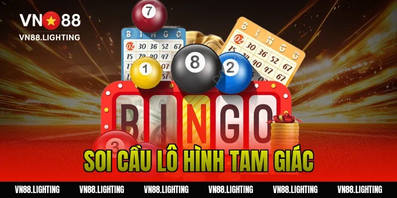 soi cầu lô hình tam giác