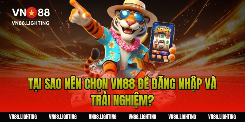 Tại sao nên chọn VN88 để đăng nhập và trải nghiệm?