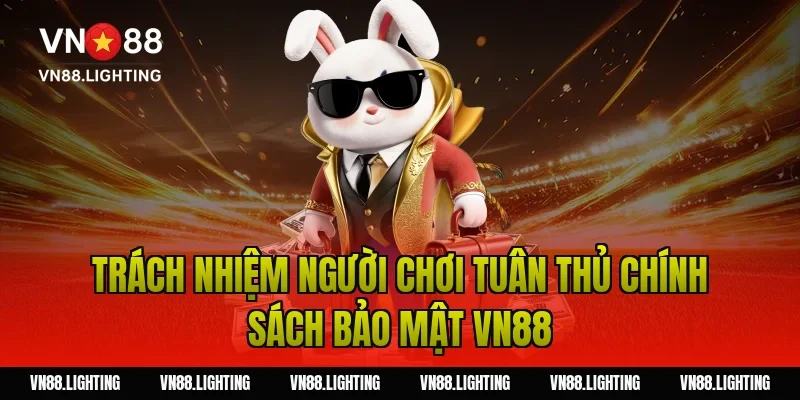 Trách nhiệm người chơi tuân thủ chính sách bảo mật VN88